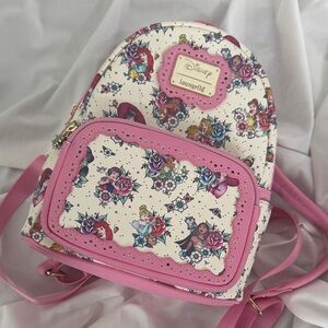 Loungefly Disney Princess Tattoo Backpack